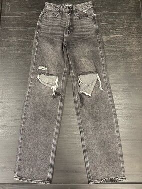 Pacsun Boyfriend Jeans Size 23 Black Gray